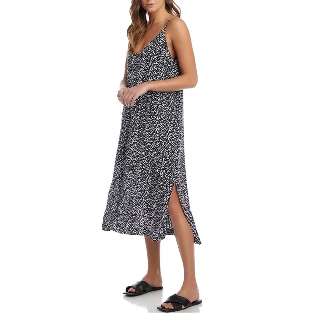 KAREN KANE - SIDE-SLIT CAMI DRESS - Picture 5 of 10